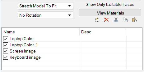 Model_view_materials